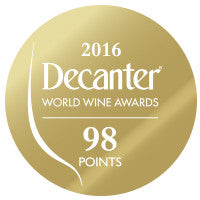 DWWA 2016 Gold 98 Points - Printed in rolls of 1000 stickers