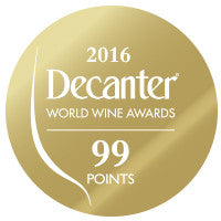 DWWA 2016 Gold 99 Points - Printed in rolls of 1000 stickers