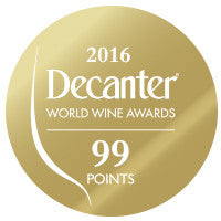 DWWA 2016 Gold 99 Points - Impreso en rollos de 1000 pegatinas