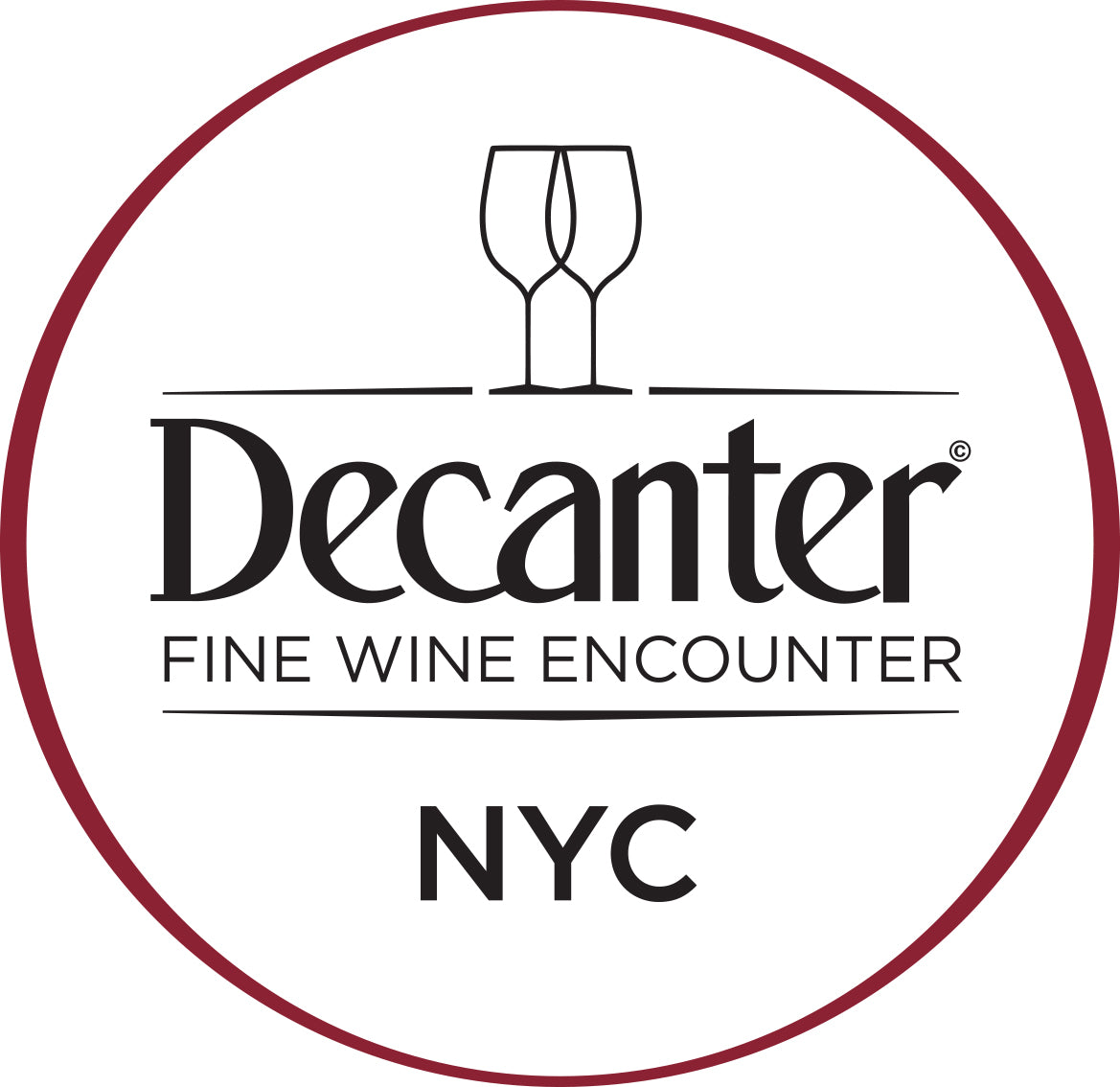 Table des gagnants DWWA 2022 au Decanter Fine Wine Encounter NYC