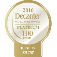 DWWA 2016 Best in Show 100 Points - Printed in rolls of 1000 stickers