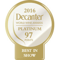 DWWA 2016 Platinum Best in Show 97 puntos - Impreso en rollos de 1000 pegatinas