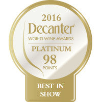 DWWA 2016 Platinum Best in Show 98 puntos - Impreso en rollos de 1000 pegatinas