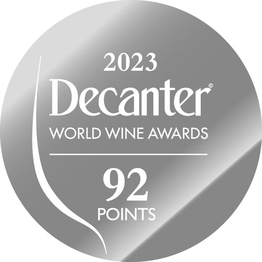 DWWA 2022 Silver 92 Points - Disponibile in rotoli da 1000 adesivi