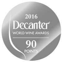 DWWA 2016 Silver 90 Points - Printed in rolls of 1000 stickers