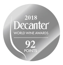DWWA 2018 Silver 92 Points - Printed in rolls of 1000 stickers