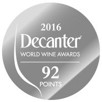 DWWA 2016 Silver 92 Points - Printed in rolls of 1000 stickers