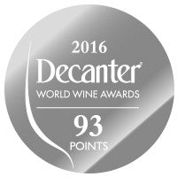 DWWA 2016 Silver 93 Points - Printed in rolls of 1000 stickers